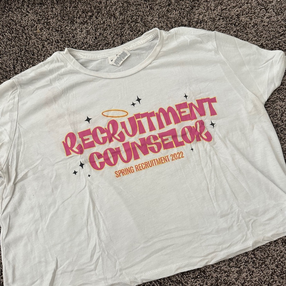 sorority recruitment - crop top
